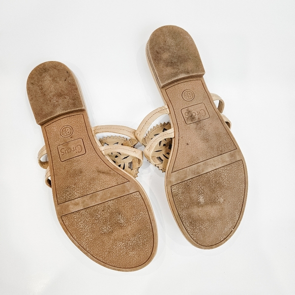 Sam Edelman Circus Canyon Thong Sandals. Almond. Size 8.5 - Great Condition. - Picture 6 of 7